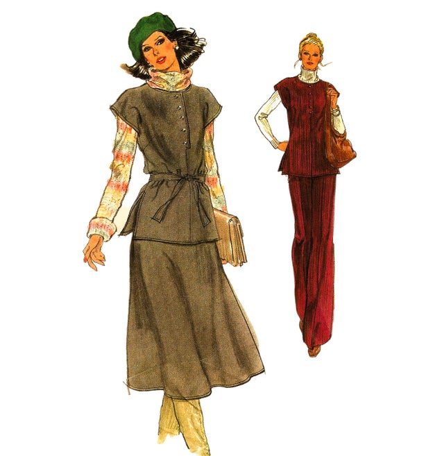 Vintage skirt patterns