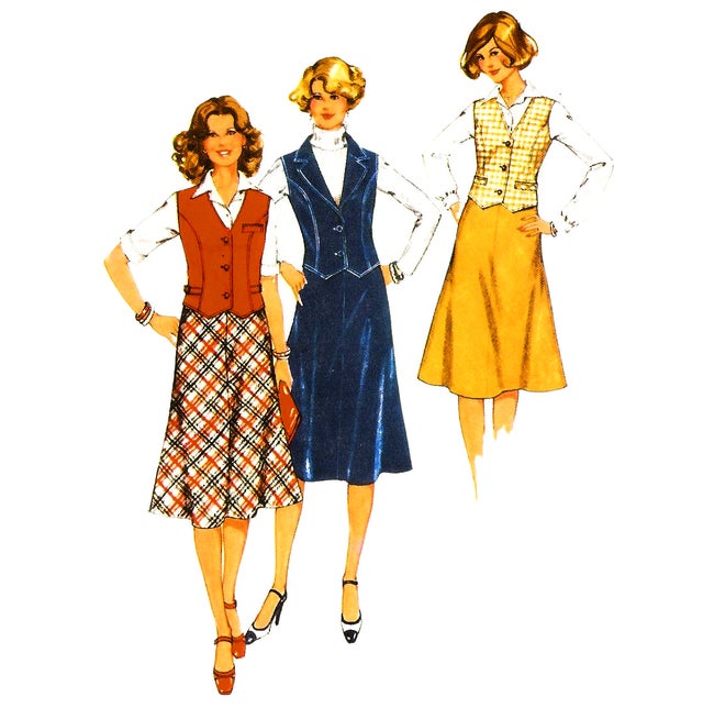 Vintage Pattern Warehouse, vintage sewing patterns, vintage fashion,  crafts, fashion - 1982 McCall's #7982 Vintage Sewing Pattern, Misses'  Jacket, Skirt and Pants Size 8