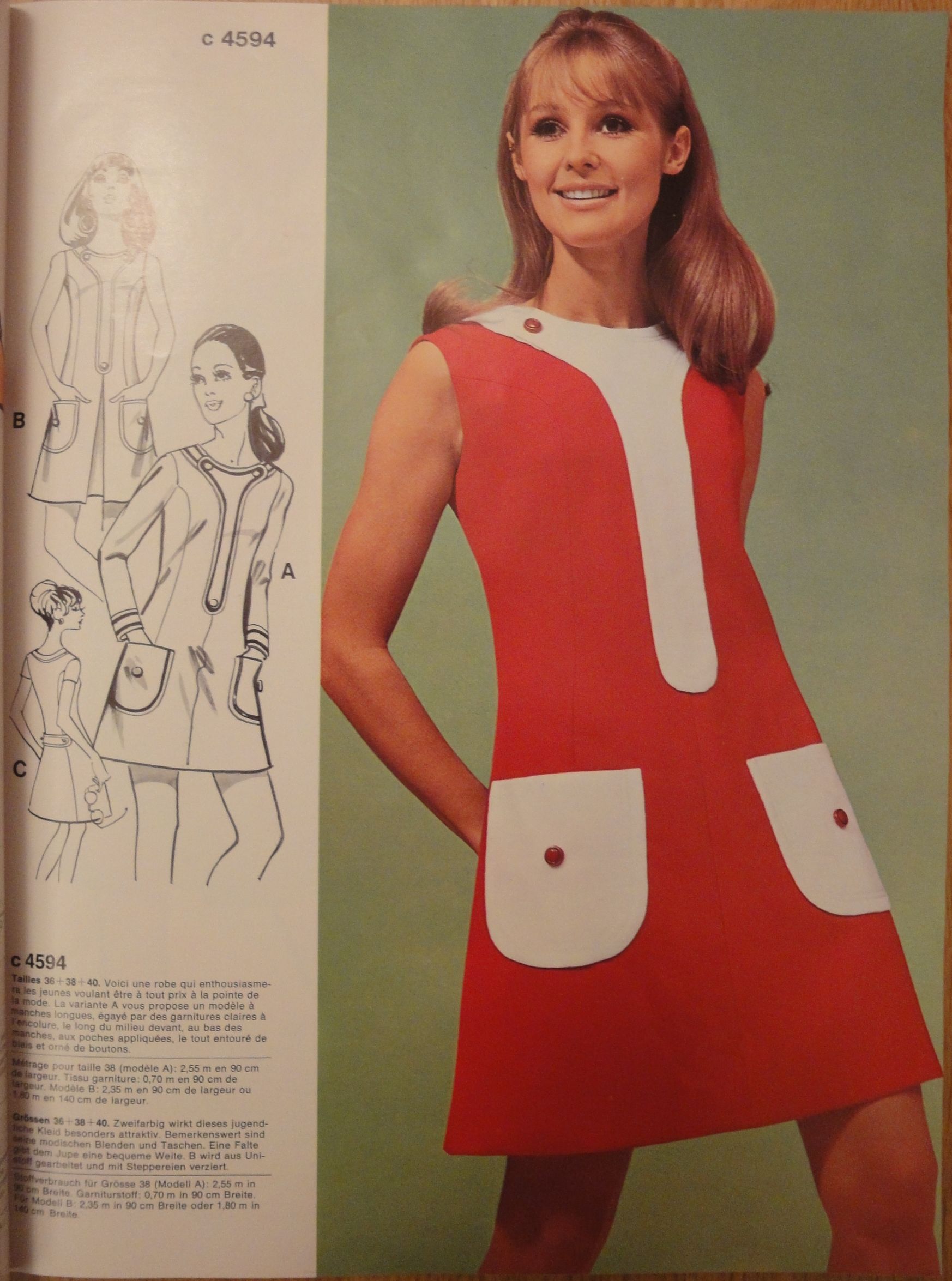 1970s mini dress